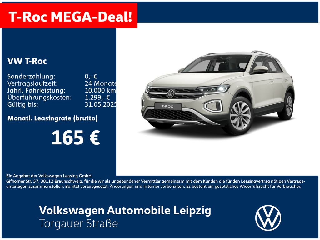 Volkswagen T-Roc Style 1.0 TSI 85 kW