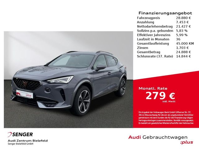 Cupra Formentor 2.0 TDI Navi LED AHK Lederpaket Memory