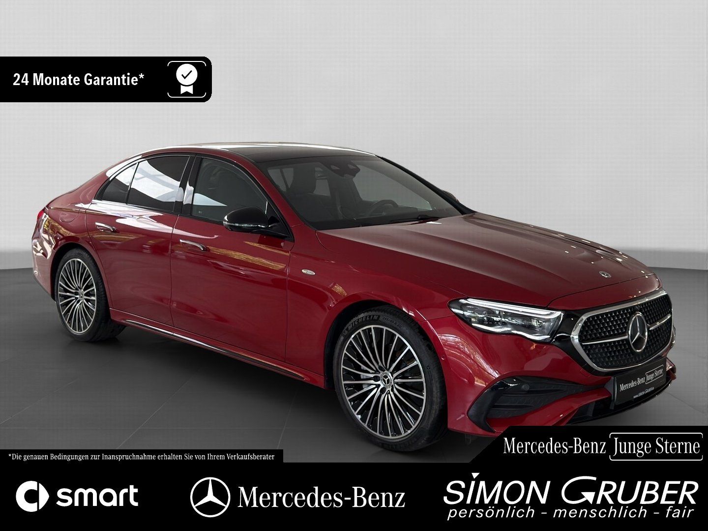 Fahrzeugabbildung Mercedes-Benz E 400 e AMG Pano Burm4D Fahrass+ Airmatic Sitzkl