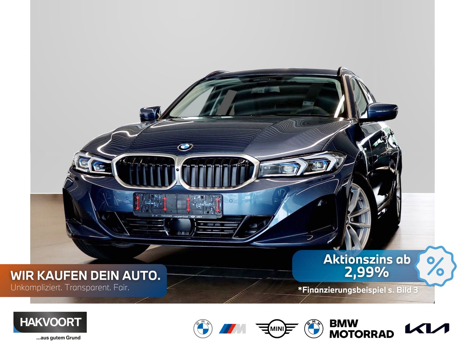 BMW 320d Touring Head-Up Sportsitze PDC Kamera foto 1