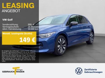 Volkswagen Leasingangebot: Volkswagen Golf 1.5 eTSI DSG GOAL IQ.LIGHT KAMERA AHK