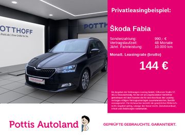 Skoda Fabia Combi 1.0 TSI DSG BEST OF NAVI LED PDC SIT