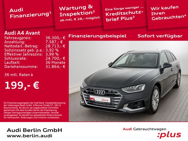 Audi A4 Avant Advanced 35 TFSI S tr. AHK LED NAVI