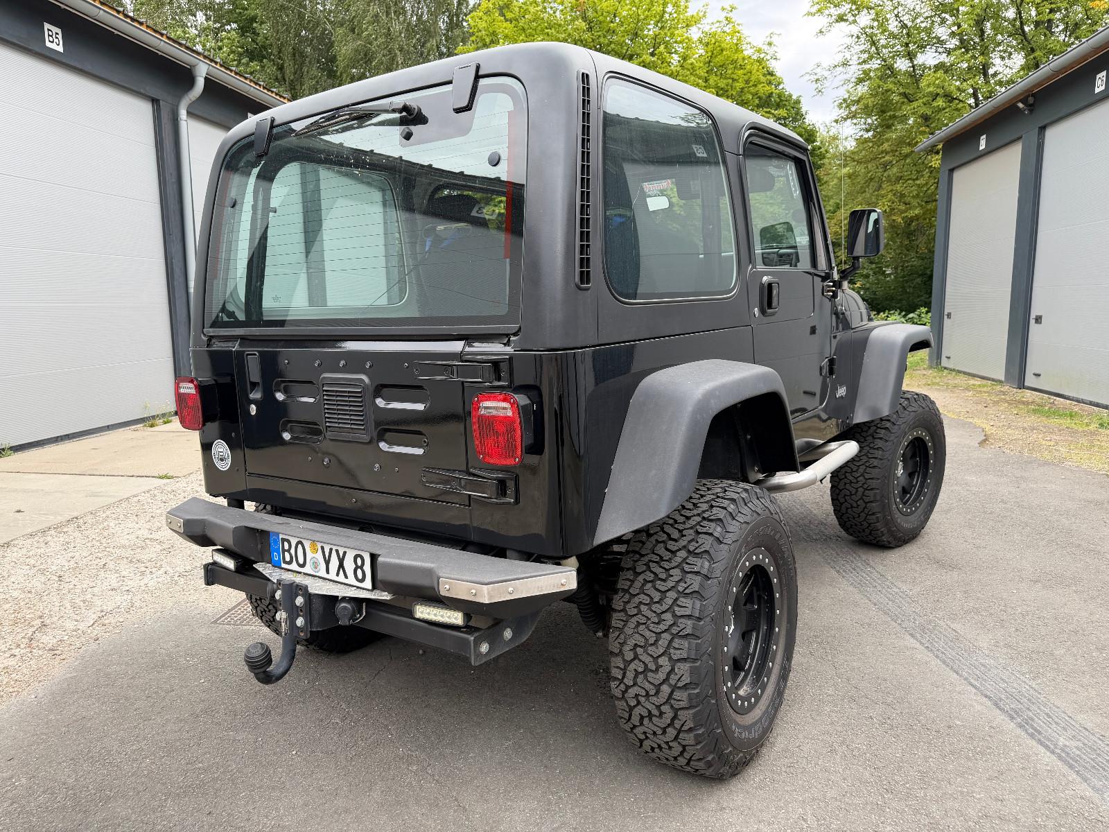 Jeep Wrangler TJ 4,7L V8 Umbau 17' Alus Seilwinde