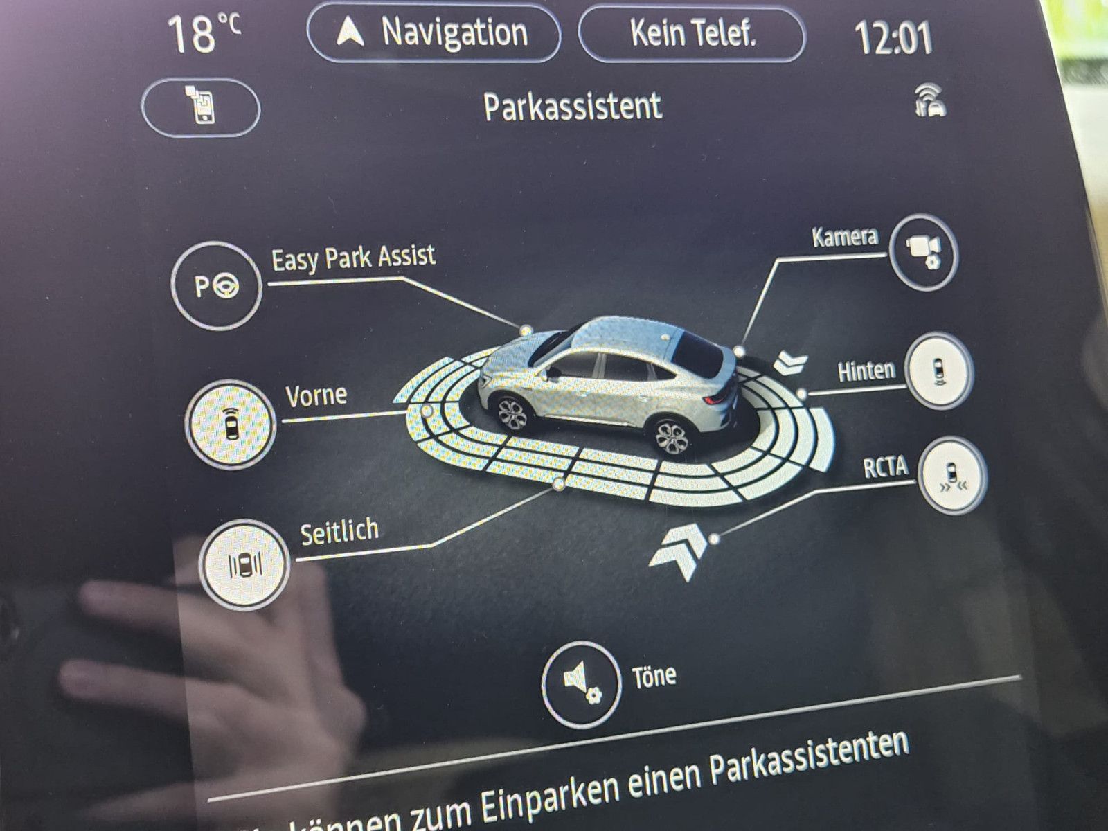 Fahrzeugabbildung Renault Arkana R.S. Line / LED / 1. HAND / SCHECKHEFT