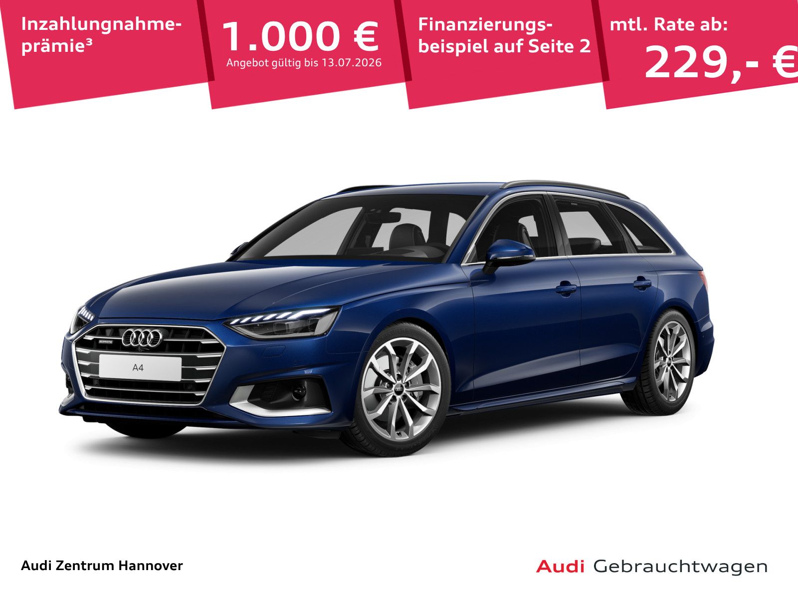Audi A4 Avant advanced 40 TFSI quattro HuD