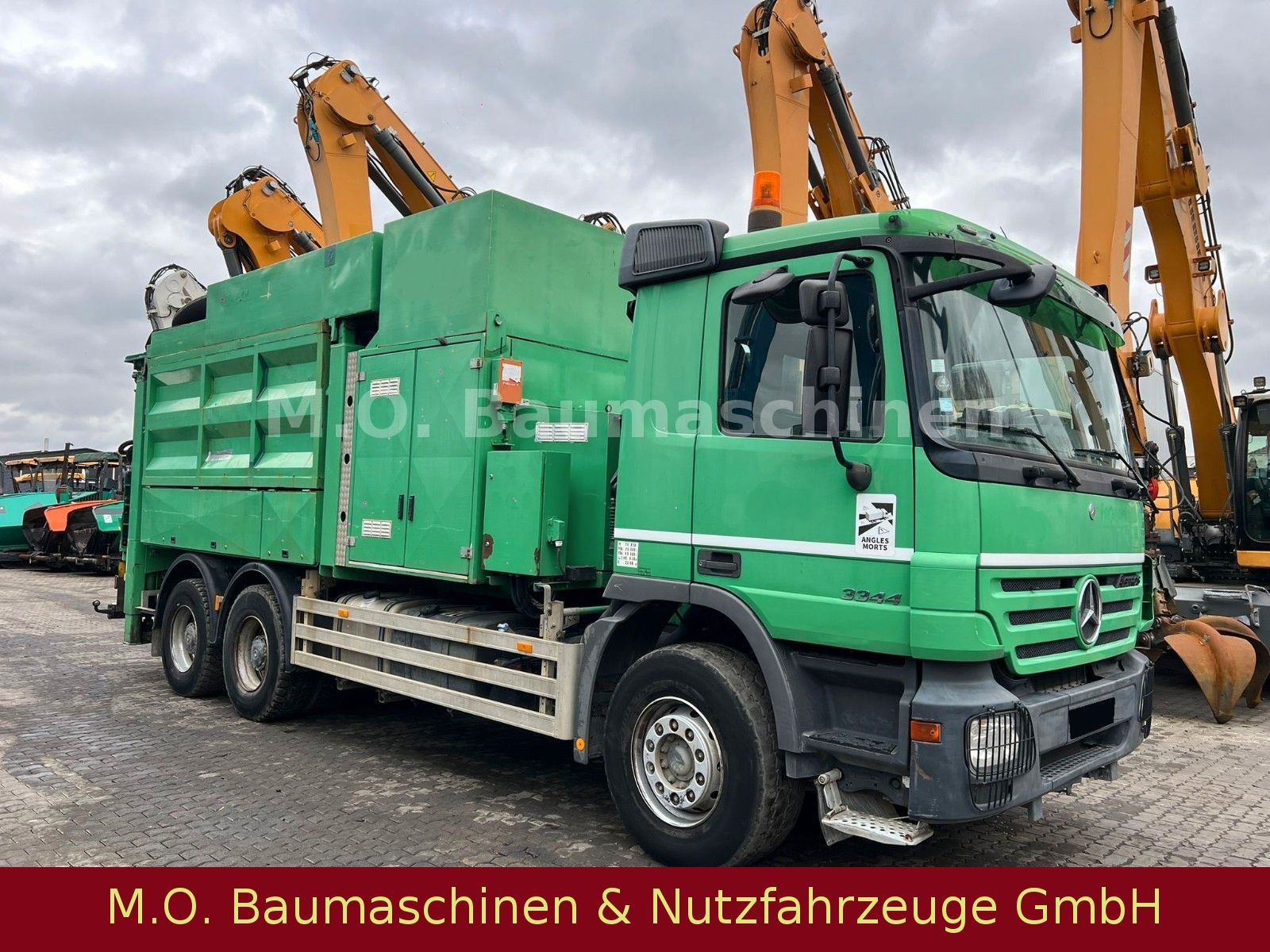 Fahrzeugabbildung Mercedes-Benz Actros 3344 / MTS 3  A 11 T / 6x4 / Euro 5/