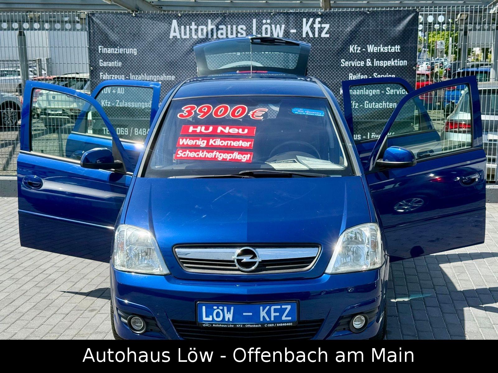 Opel Meriva Edition TÜV NEU SCHECKHEFT ALLWETTERREIF