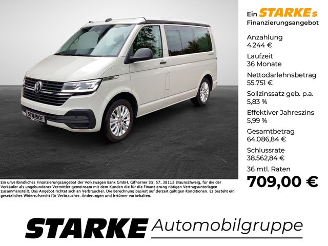 Volkswagen T6 California T6.1 2.0 TDI DSG Beach Camper  AHK