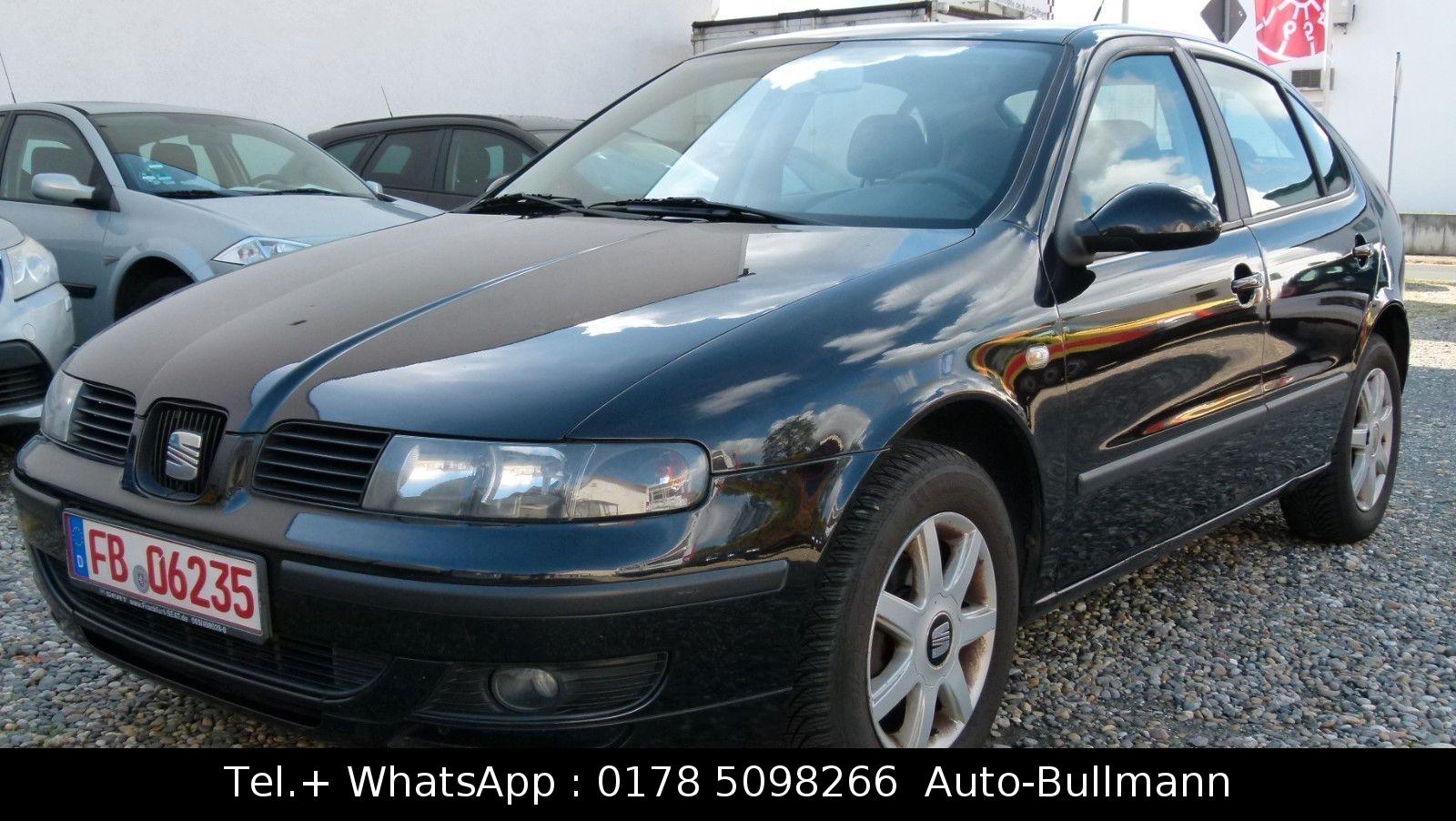 Seat Leon Torro 1,6 Ltr. - 77 kW 16V, 2.Hd. TÜV 2/28