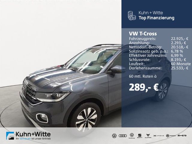 Volkswagen T-Cross 1.0 TSI Move *ACC*LED*RFK*SHZ*Navi*Apple