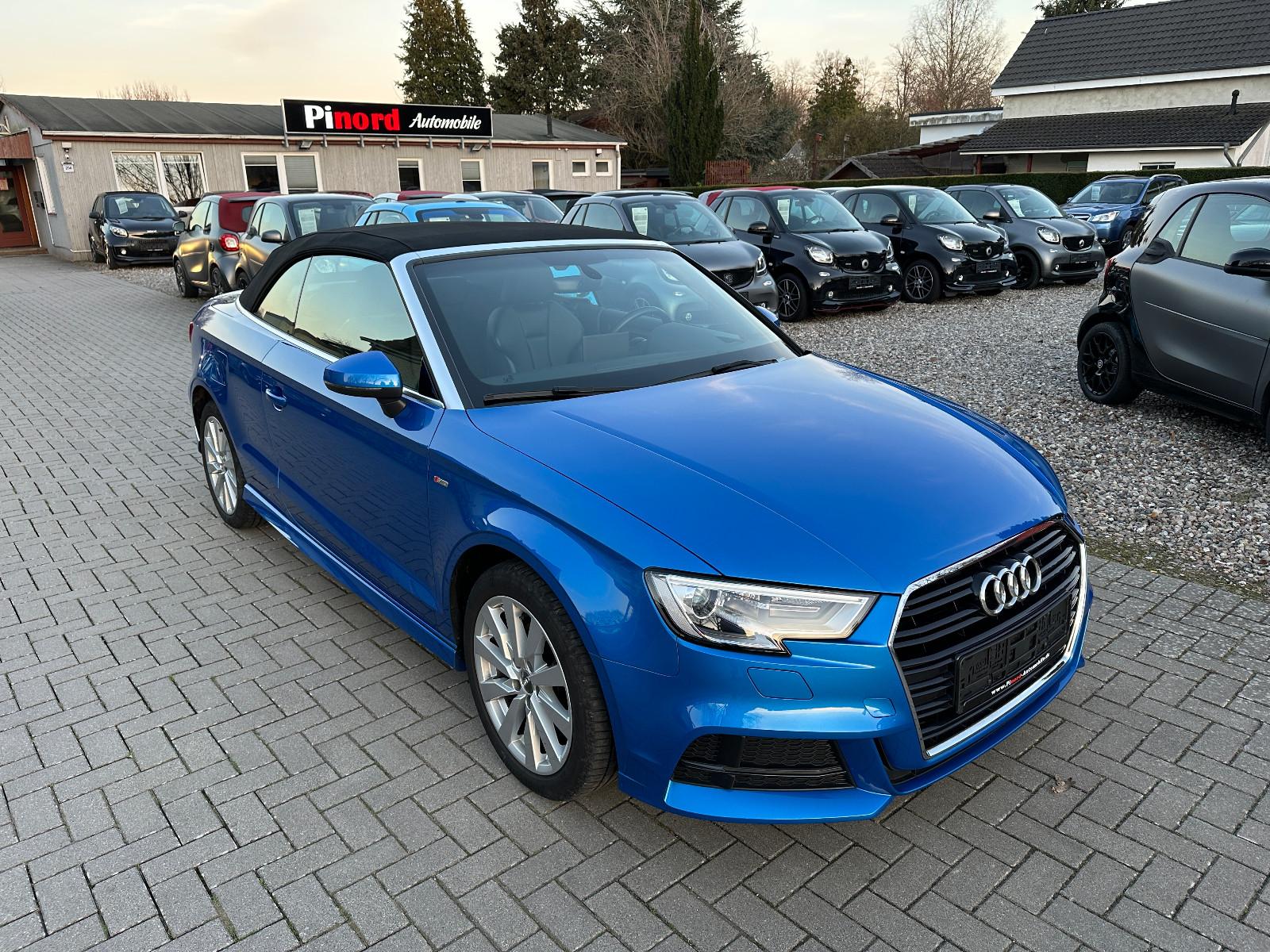 Audi A3 Cabriolet 35 TFSI S LINE-XENON-NAVI-LEDER-PDC