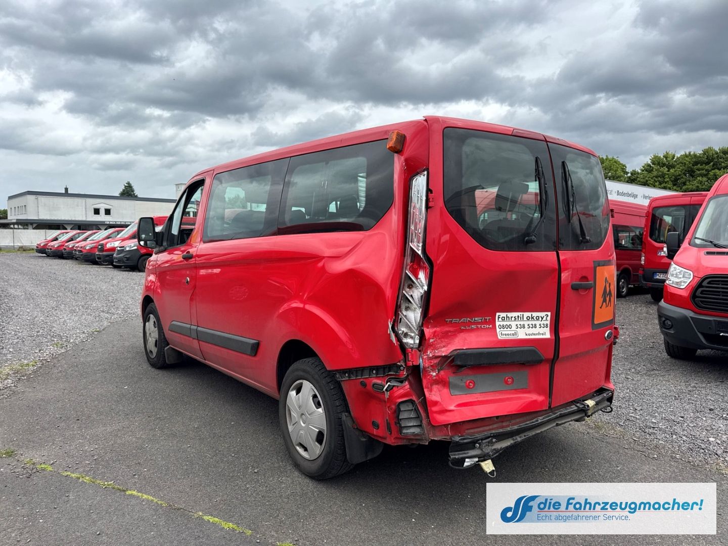 Fahrzeugabbildung Ford Transit Custom Kombi L1 2.0TDCi 60tkm *UNFALLWAG