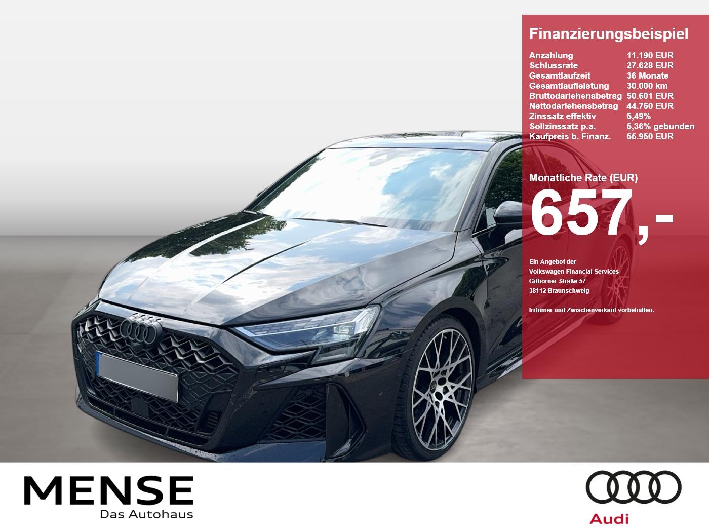 Audi RS 3 Limousine S tronic Matrix CarPlay Sonos HUD
