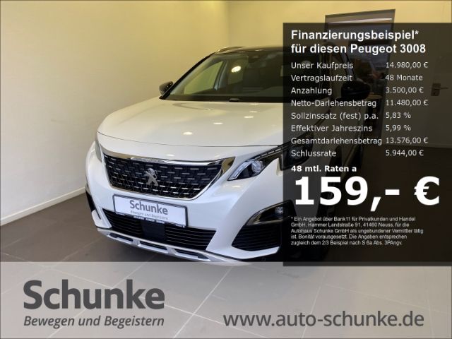 Peugeot 3008 Allure 1.2 PureTech 130 AHK-abnehmbar Navi 