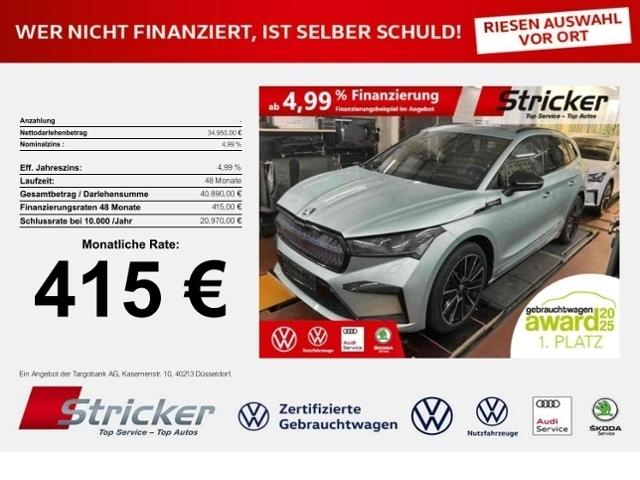 Skoda Enyaq iV80X Founders Edition 195/77 415,-ohne A