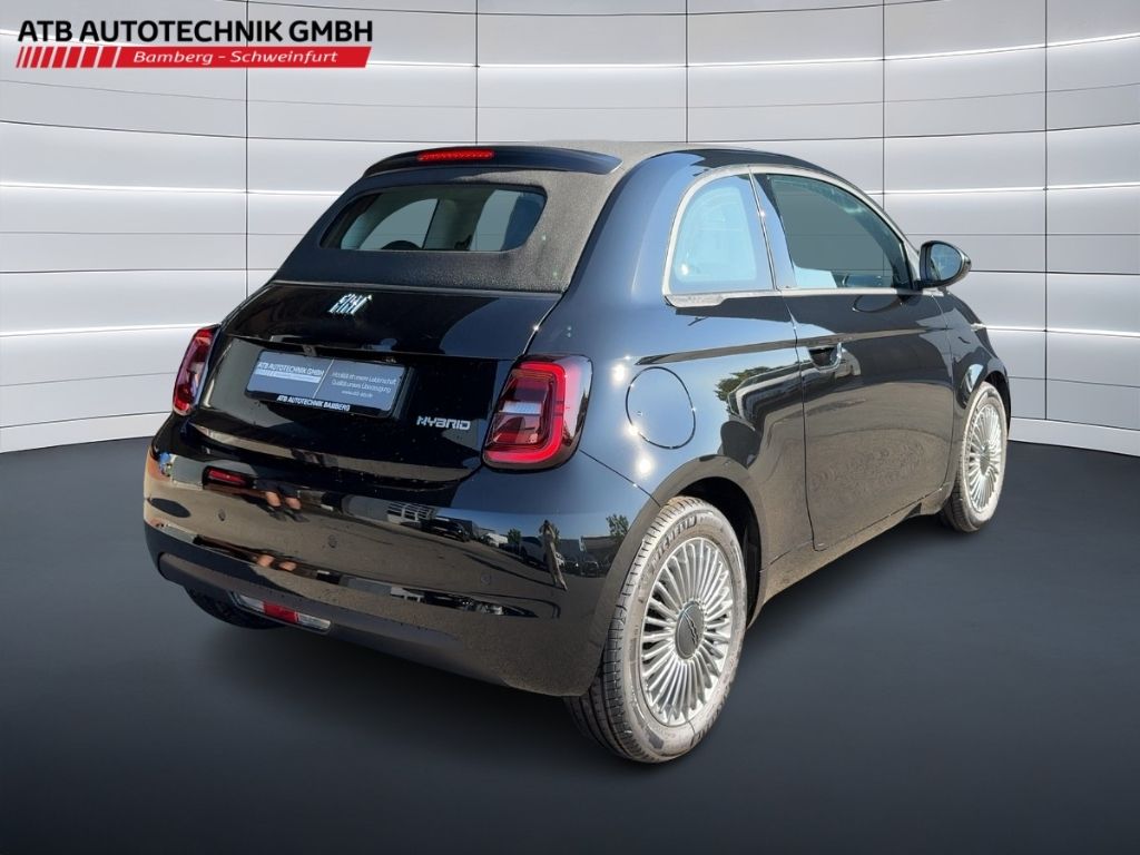 Fahrzeugabbildung Fiat 500 Hybrid Cabrio ICON,K-Paket,Sitzheizung,Rückf