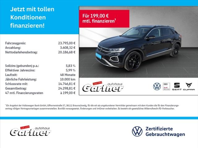Volkswagen T-Roc STYLE 1.0 TSI EASY OPEN STANHZG IQ LIGHT A