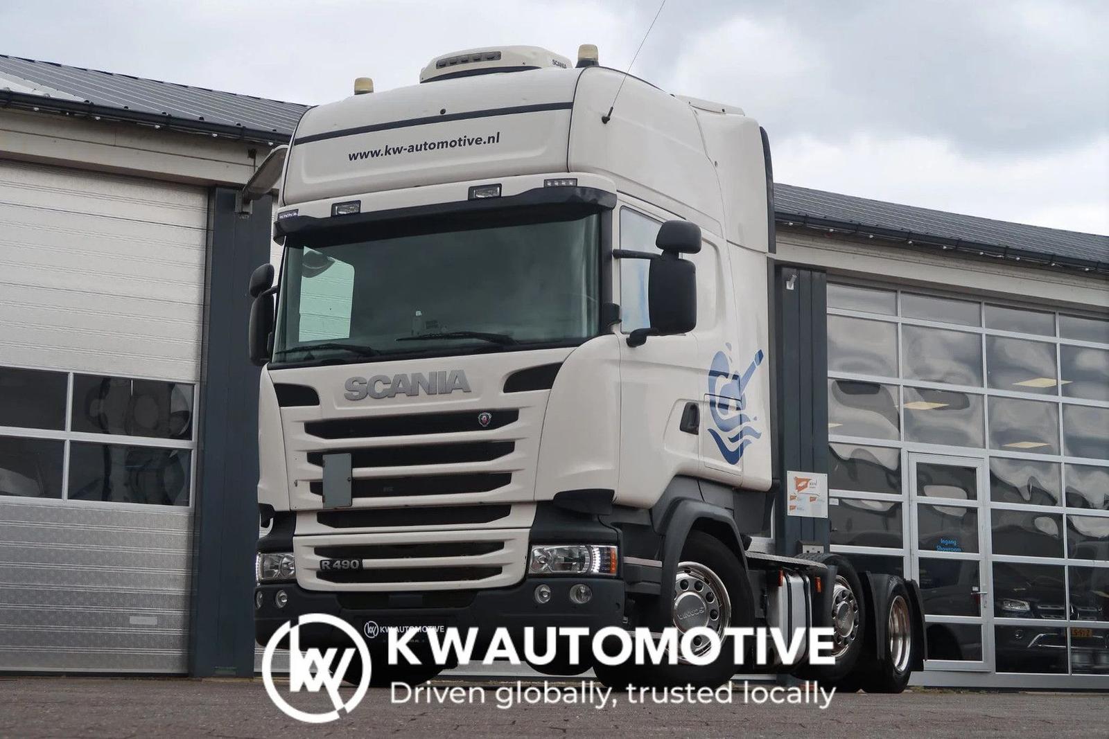 Scania R490 6X2/ FULL AIR/ RETARDER / PARK AIRCO