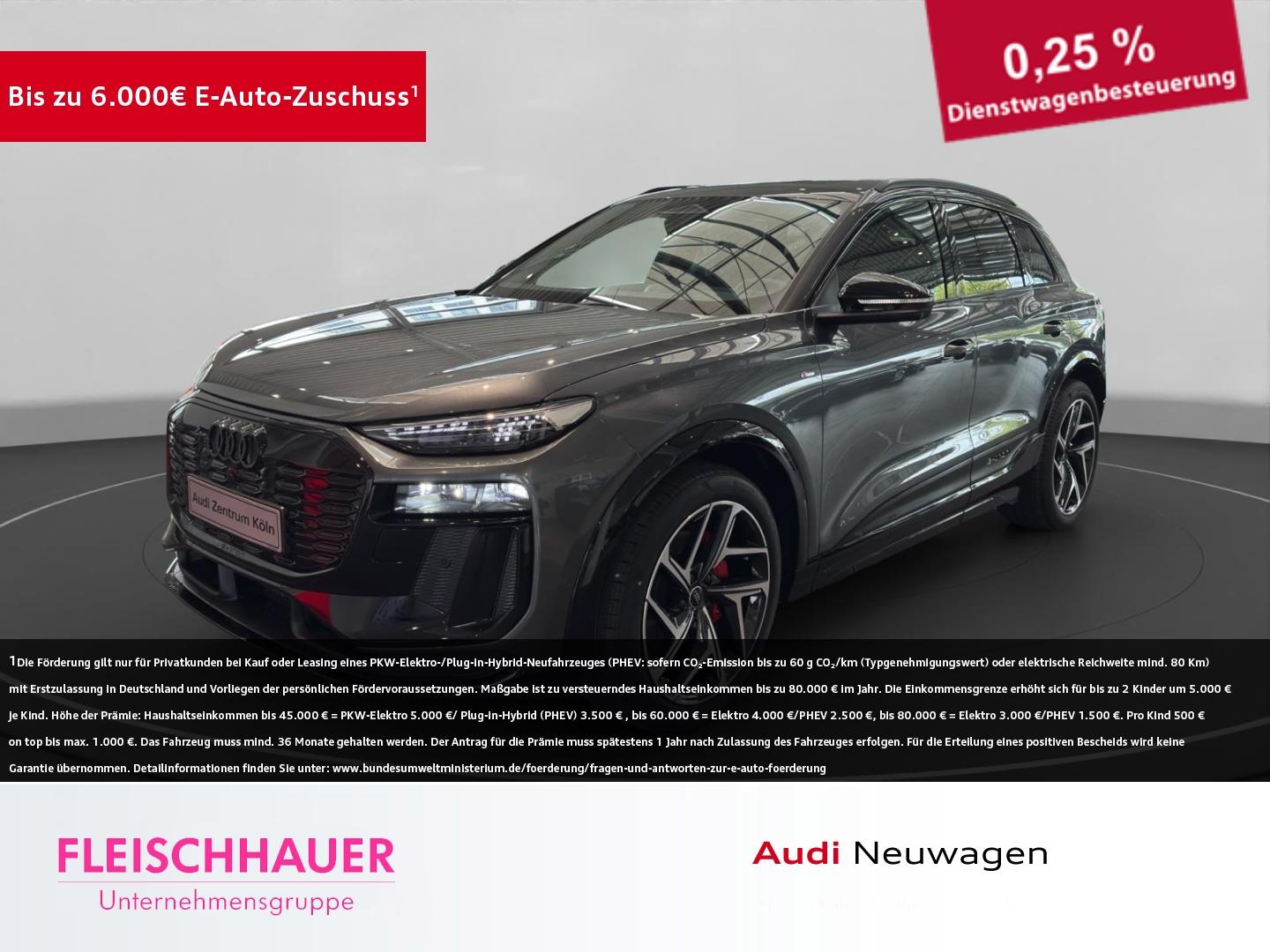 Audi Q6 e-tron SUV performance S line TECH-PRO AHK HU