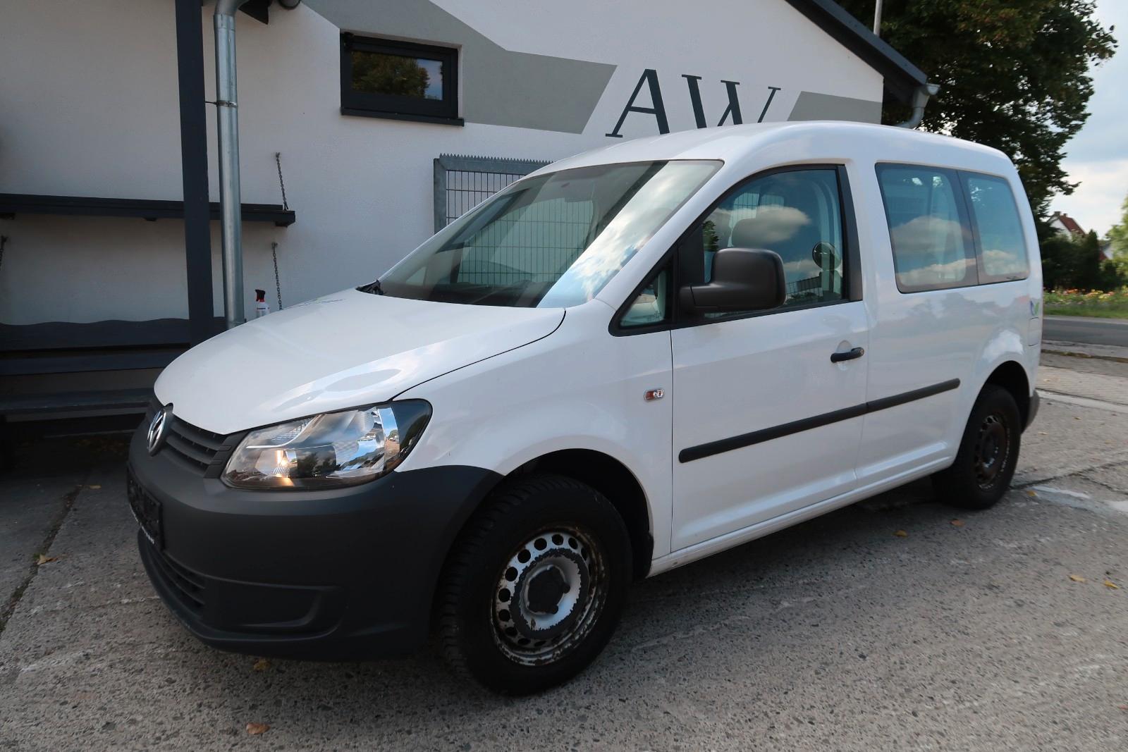 Volkswagen Caddy Kombi EcoFuel|5 Sitze|Klima|1.Hand|Scheckh