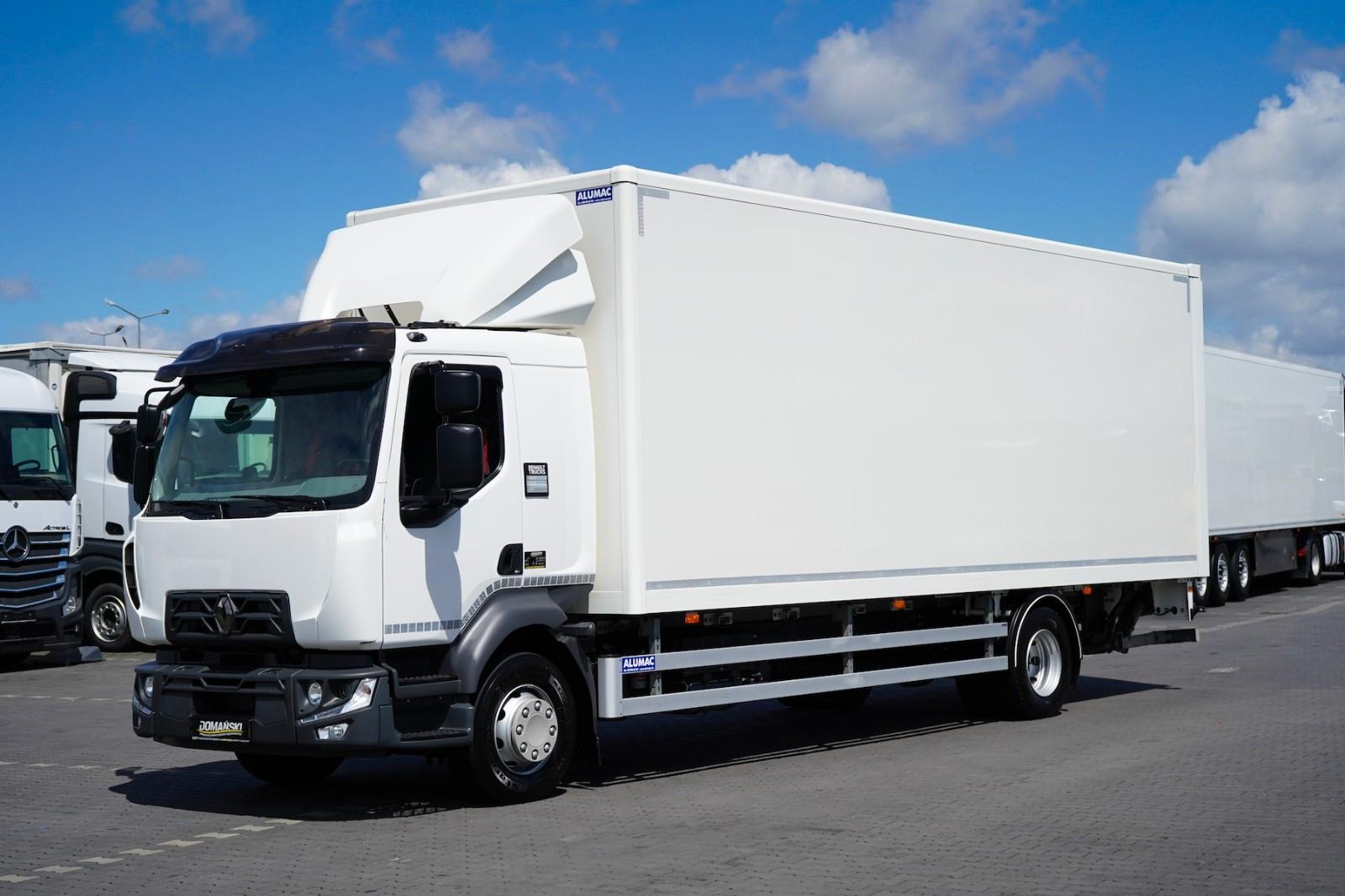 Renault D 16 / 250 / ACC / EURO 6 / KONTENER + WINDA / Ł