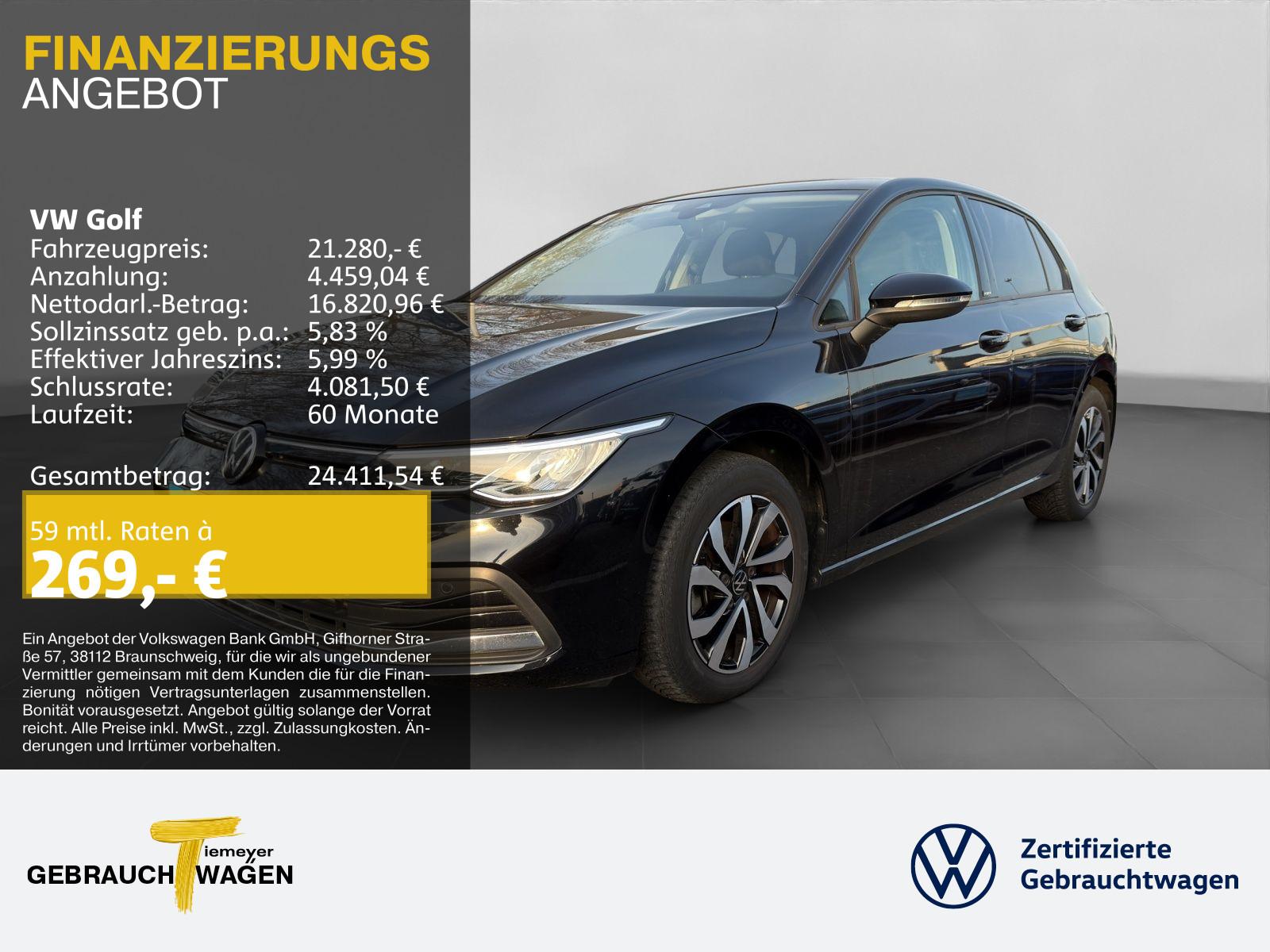 Volkswagen Golf 2.0 TDI DSG ACTIVE NAVI AHK KAMERA SITZHZG