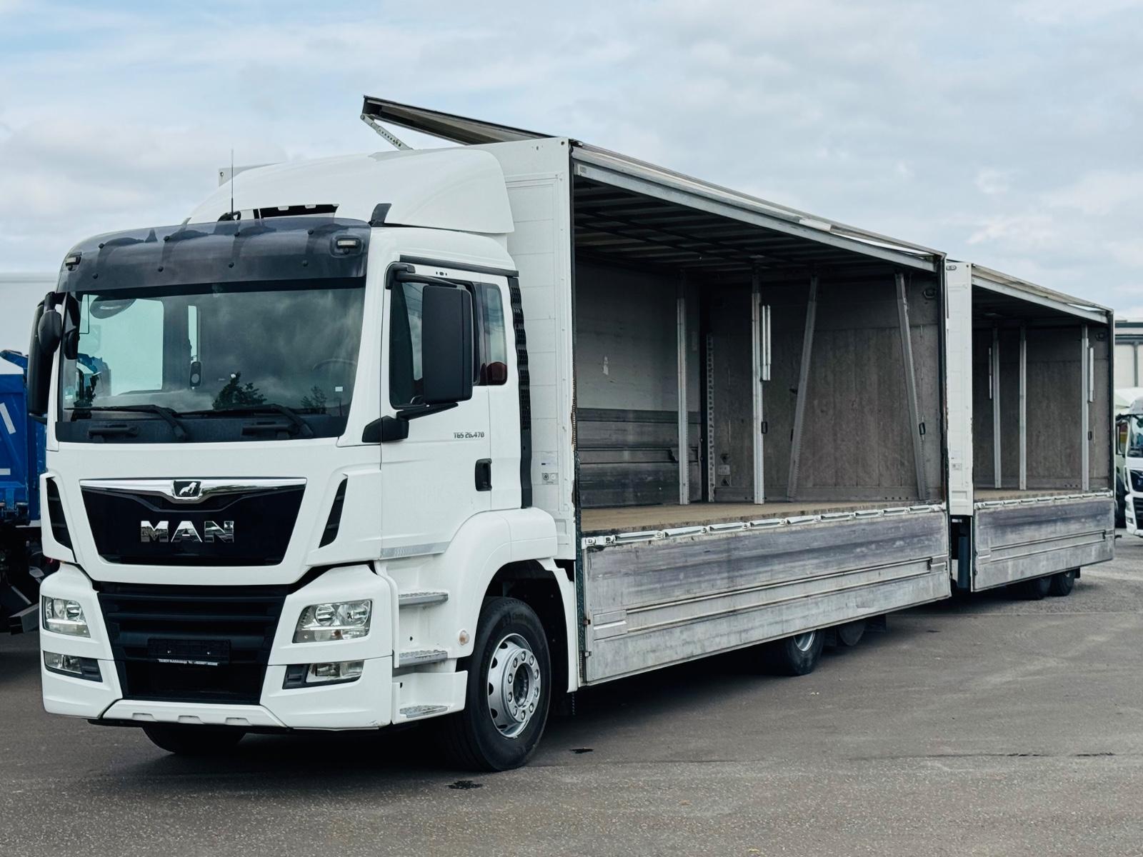 MAN TGX 26.470 L / 2 x LBW / KOMPLETTZUG