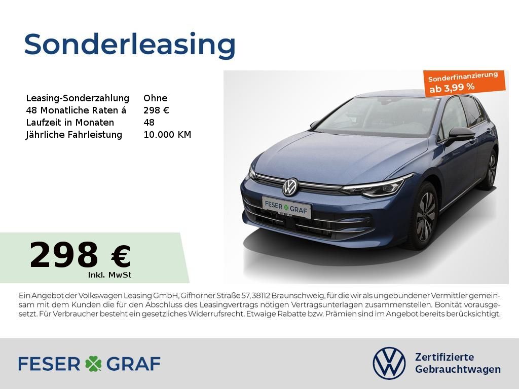 Volkswagen Golf 8 Goal 2.0 TDI DSG Navi AHK Kamera LED SiHz