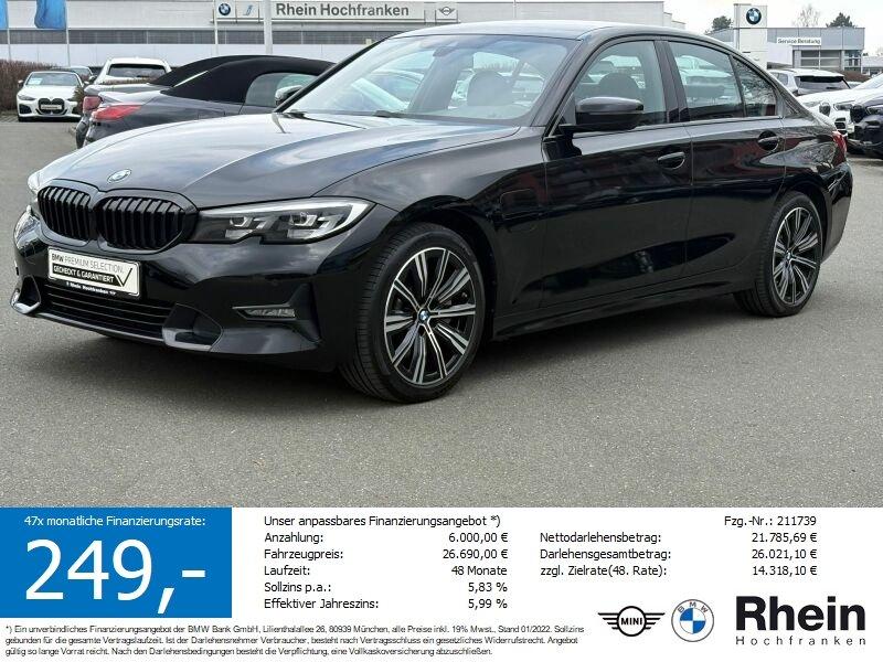 BMW 330e Limousine Sport Line LCPROF LED NAVI H/K