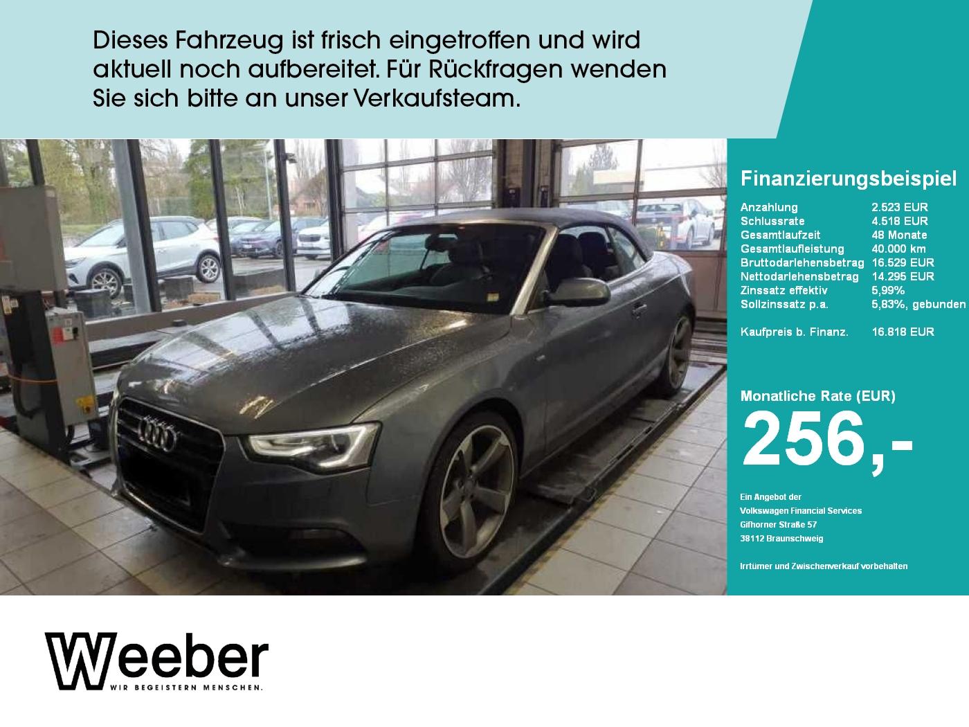 Audi A5 Cabriolet *PDC PLUS*GRA*SHZ*NAVI*19 LM*XENON