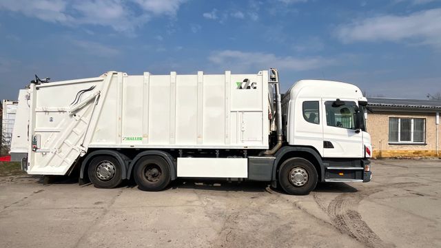 Scania P280 6x2 Müllwagen Garbage HallerM21 Zöller 2301