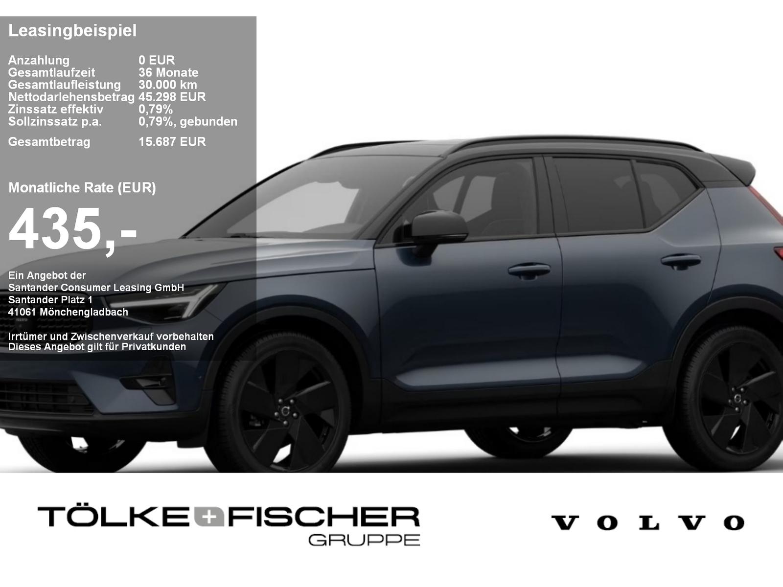Volvo XC40 B3 Ultra Black Edition ACC AUT Kam. Navi LM