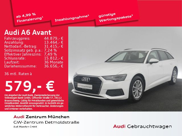 Audi A6 Avant 35 TDI S tronic S line StdHzg/Virtual+/