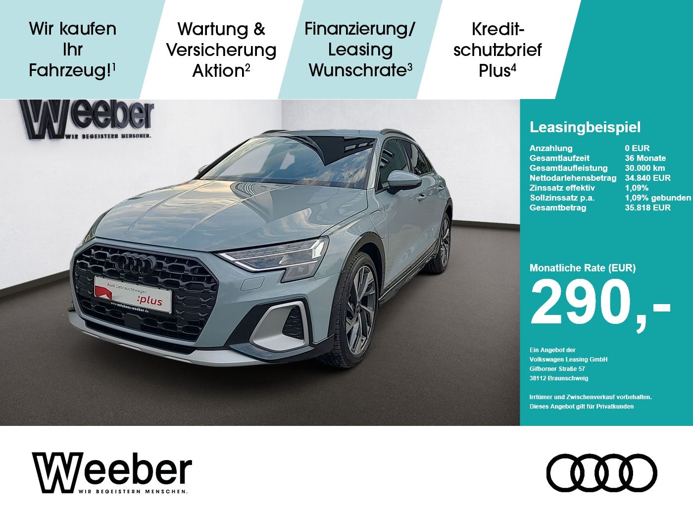 Audi A3 allstreet S line Hybrid *AHK*NAVI*KAMERA*5J G