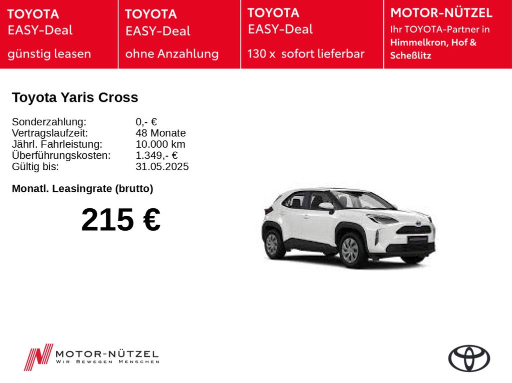 Toyota Yaris Cross Comfort - PRIVATKUNDENANGEBOT