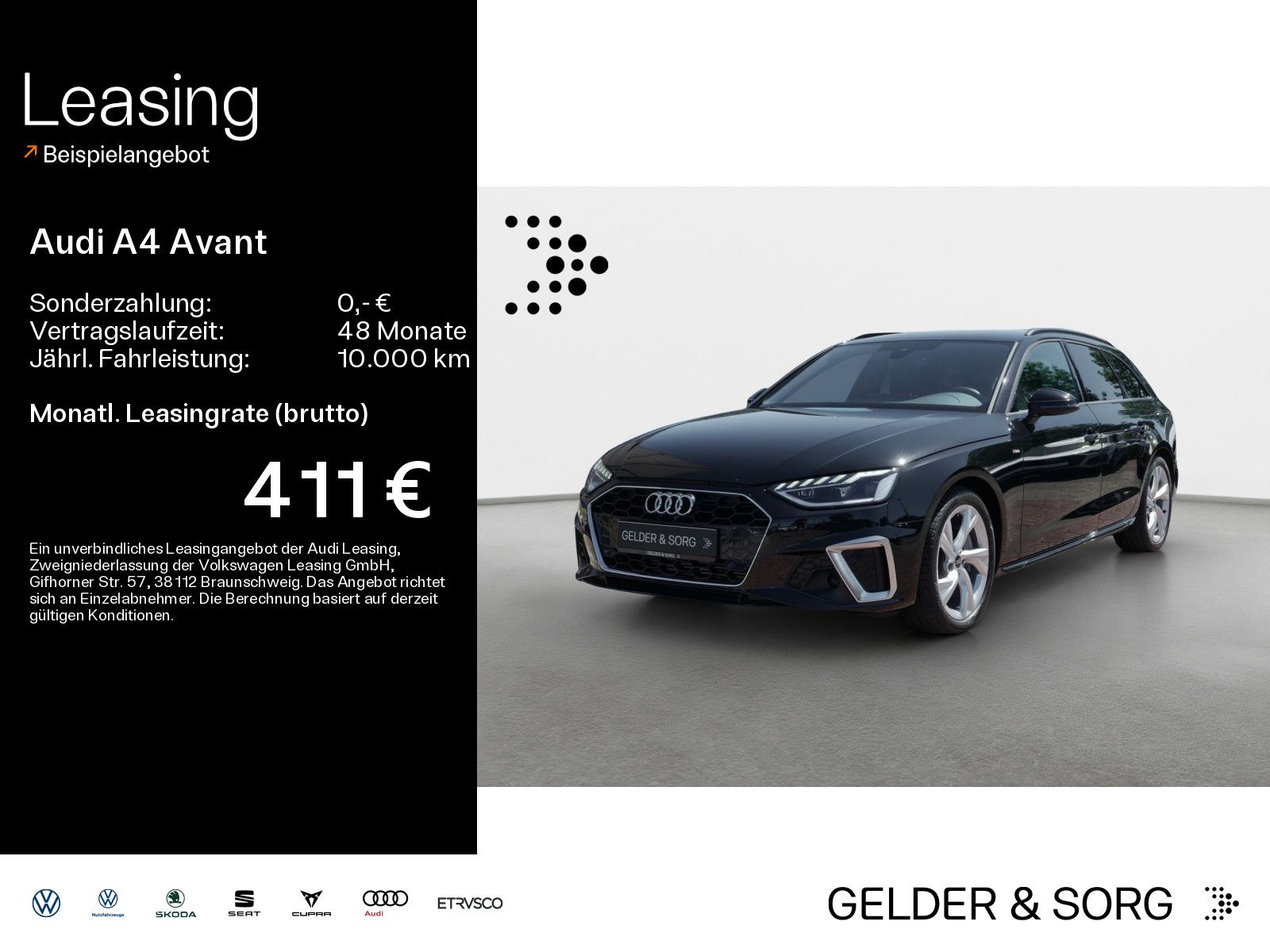 Audi A4 Avant 40 TFSI S line AHK*RFK*LED*Sound*LED
