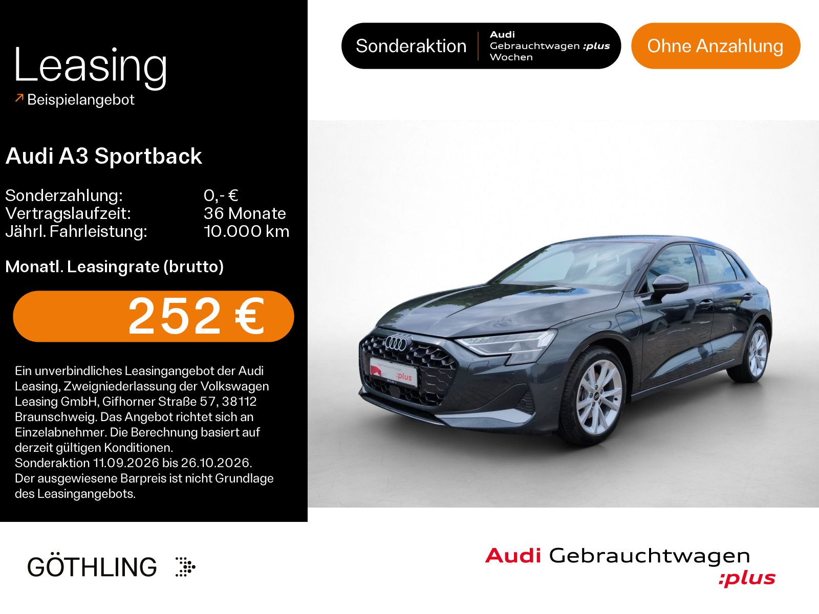 Audi A3 Sportback 40 TFSIe Advanced S tro*LED*Virtual