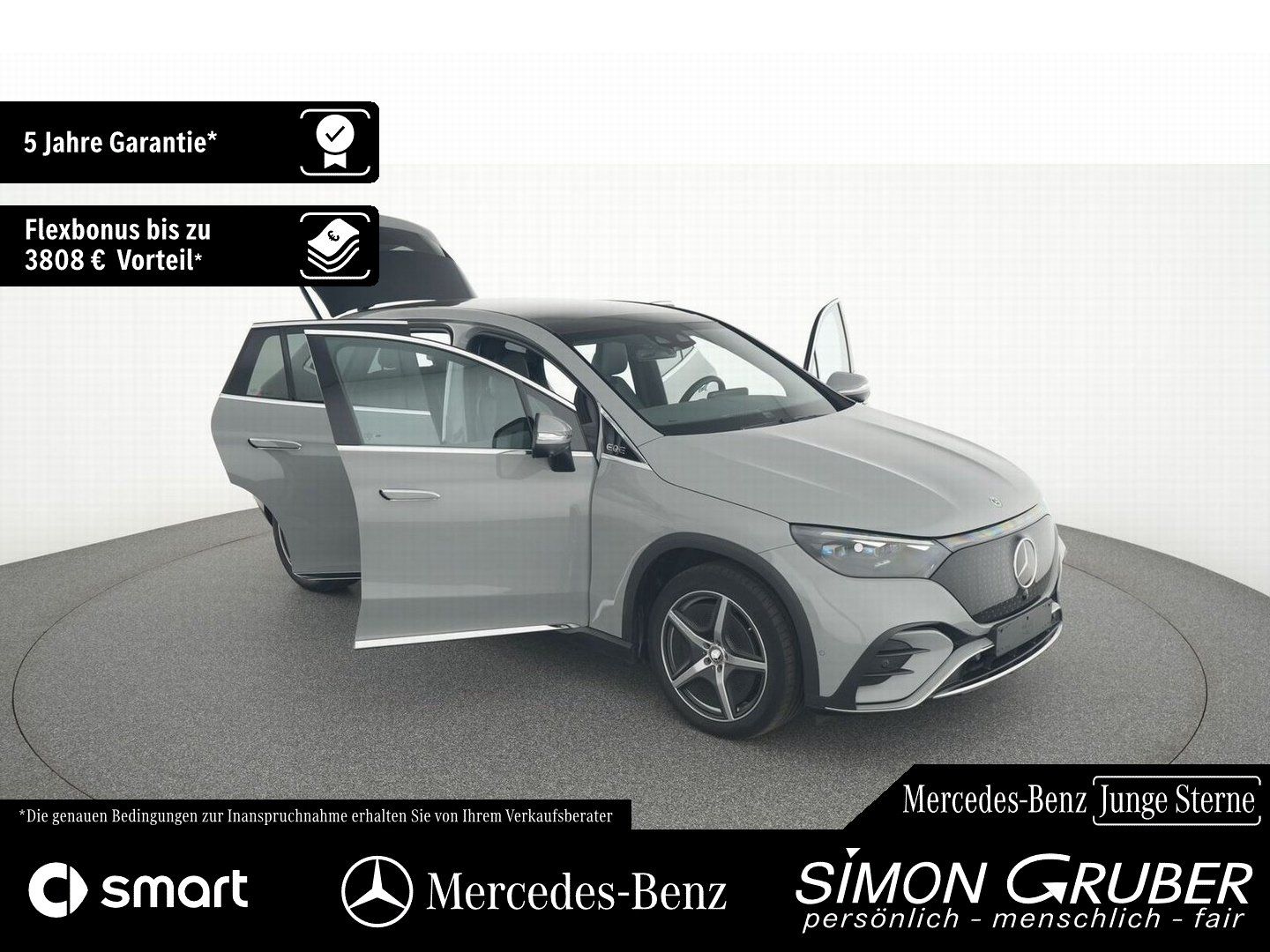 Fahrzeugabbildung Mercedes-Benz EQE 350 4M SUV AMG Pano Airmatic DigiLight 360