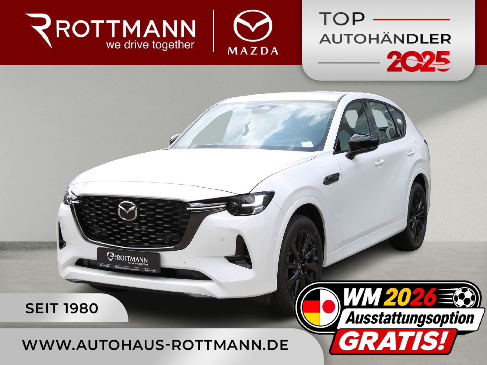 Mazda CX-60 eSKYACTIV D 254ps 8AT Aut. AWD Homura