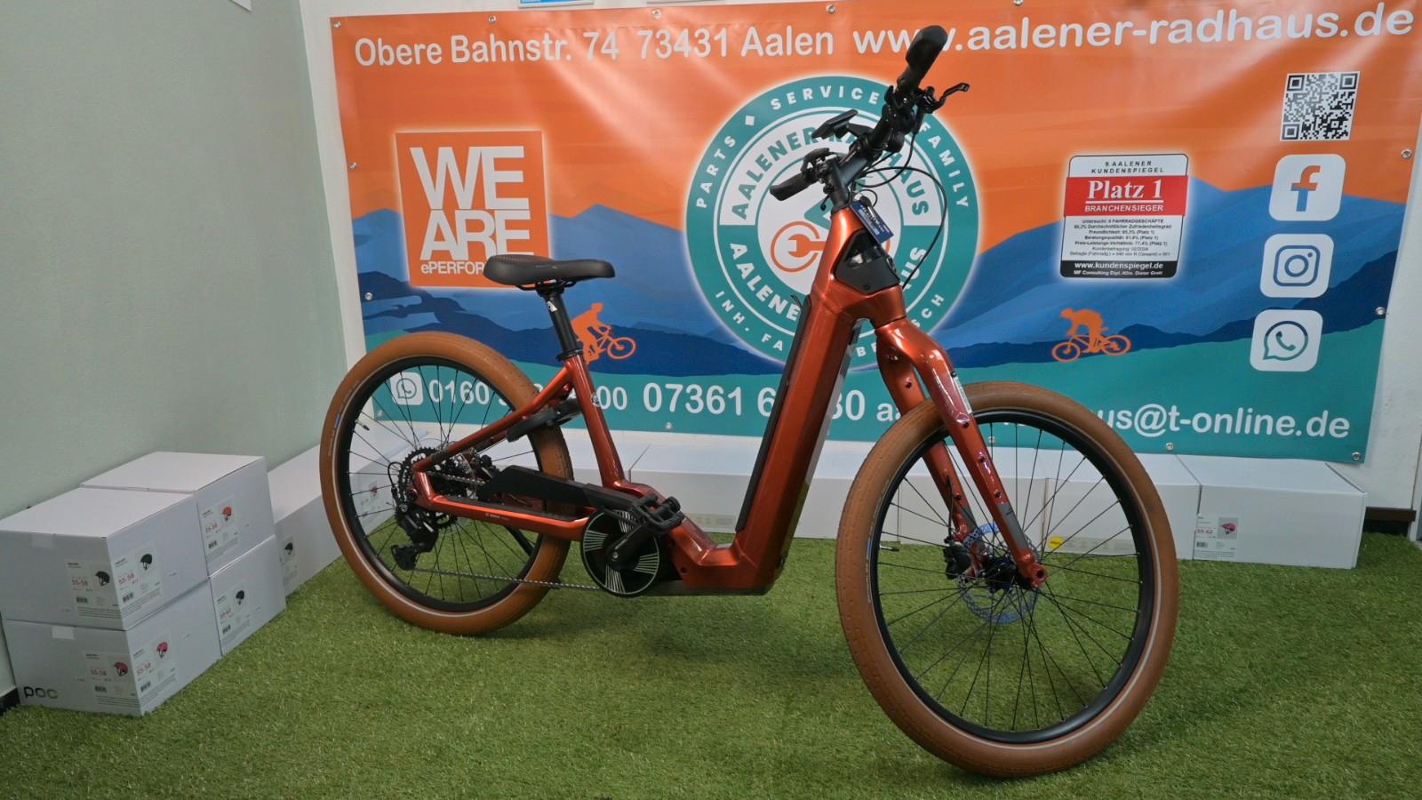 Centurion Easy R700i  bernstein 2024 26" 625 Wh Wave