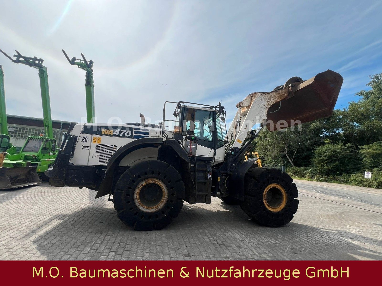 Fahrzeugabbildung Komatsu WA 470-8 / ZSA / Waage / AC/