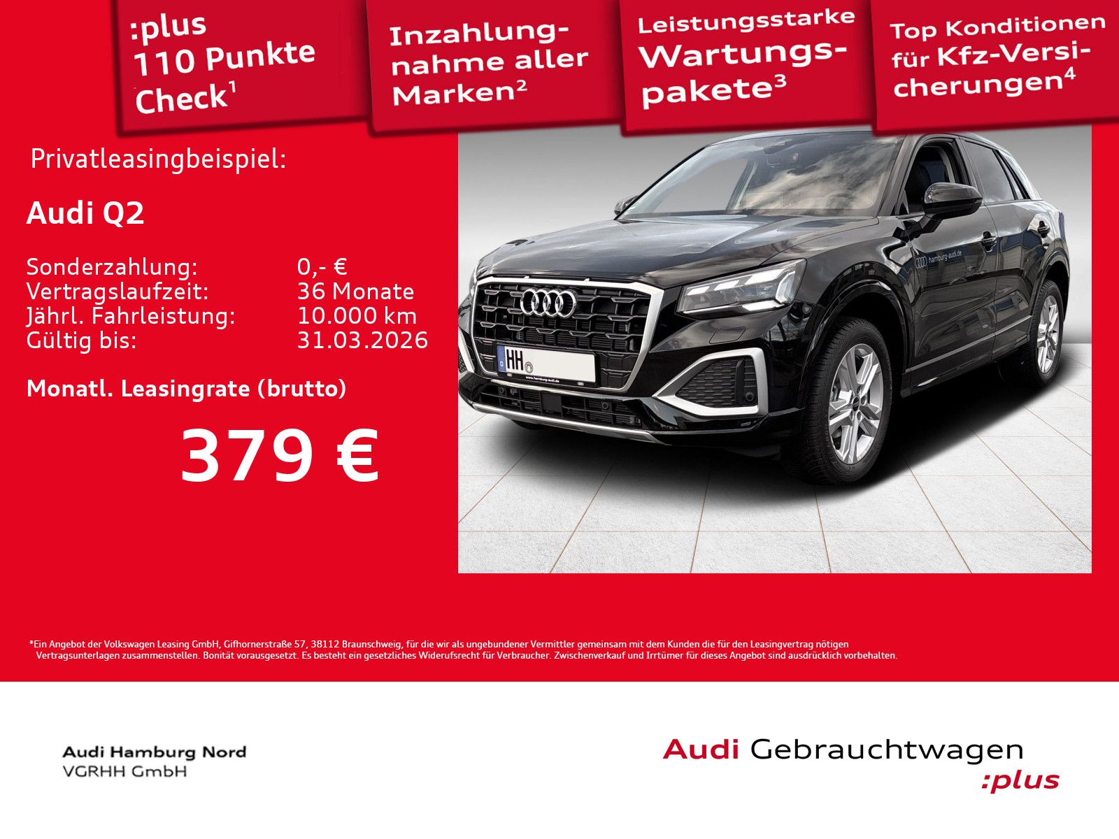 Audi Q2 35 TFSI S tronic Matrix Sound CarPlay Kamera