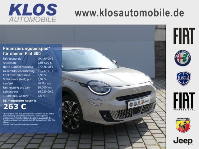 Fiat 600 HYBRID LA PRIMA 1.2 100 PS DCT6 LED NAVI KAM