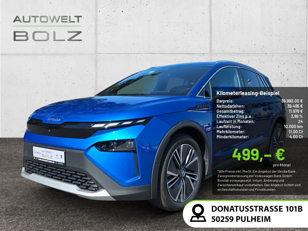 Skoda Elroq 85 Lodge KAMERA ACC HUD LED NAVI AHK 360°