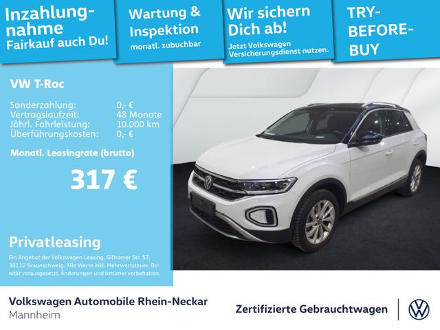 Volkswagen T-Roc 1.5 TSI Style DSG Navi AHK LED uvm