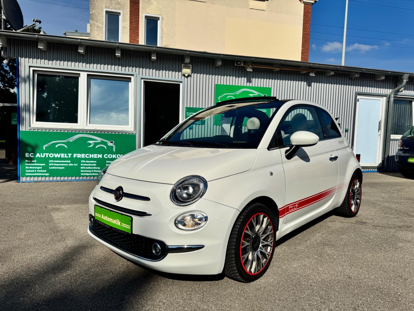Fiat 500C 1.2 8V*AUTOMATIK*CABRIO*KAM*PDC*TÜV/4-2027*