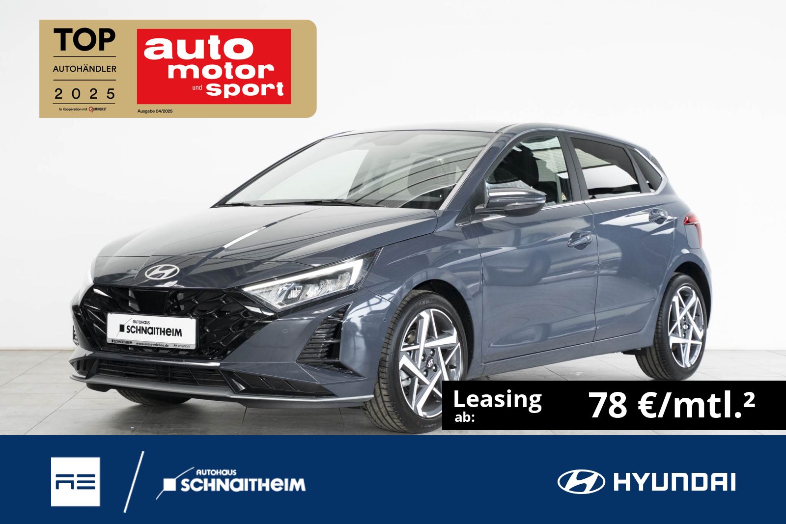 Hyundai i20 Prime 1,0 T-GDi 100 PS 7-DCT  2WD Licht BOSE