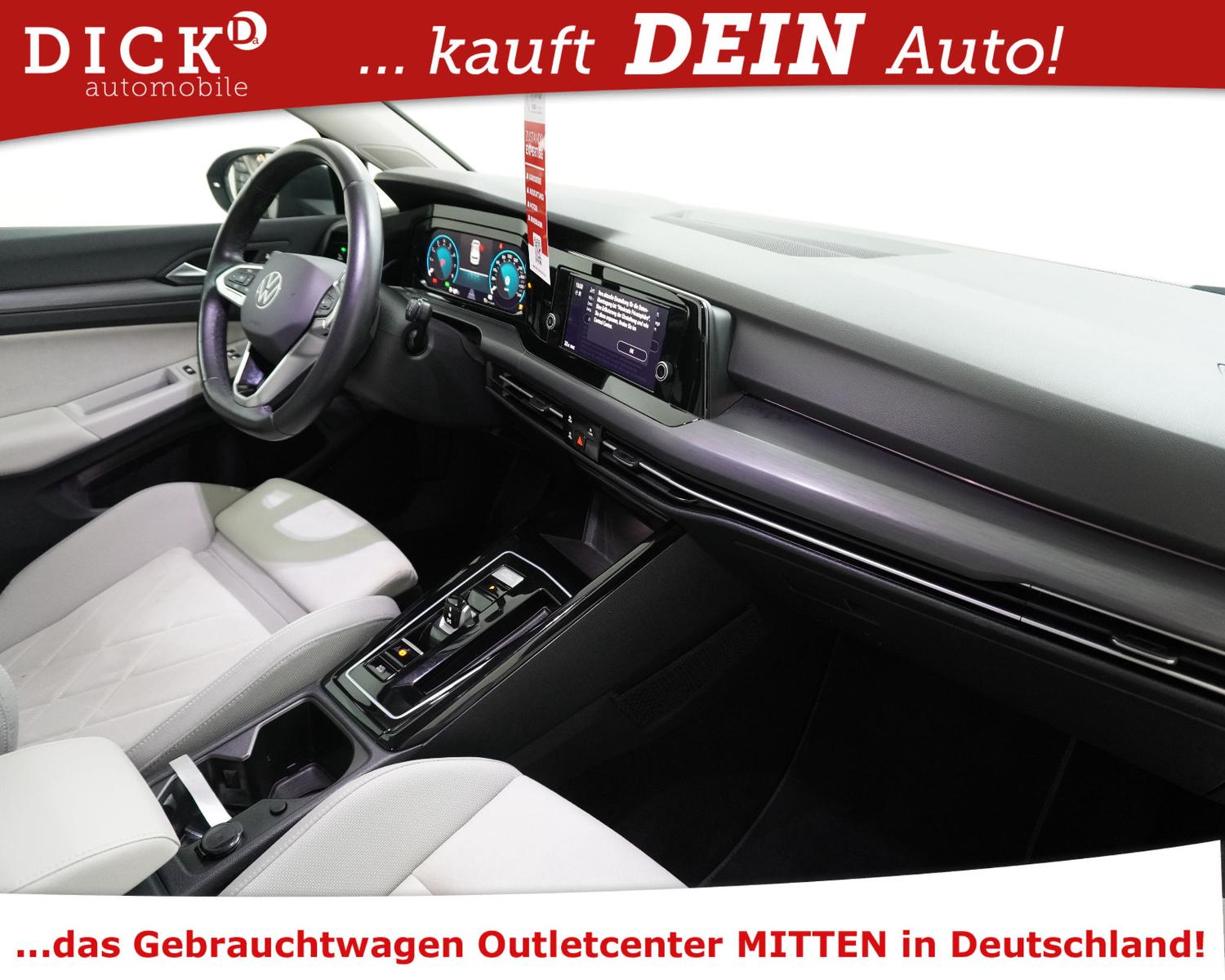 Volkswagen Golf VIII 1.5 eTSI Style MEMO+MASS+KAM+ACC+VIRTU, миниатюра 10