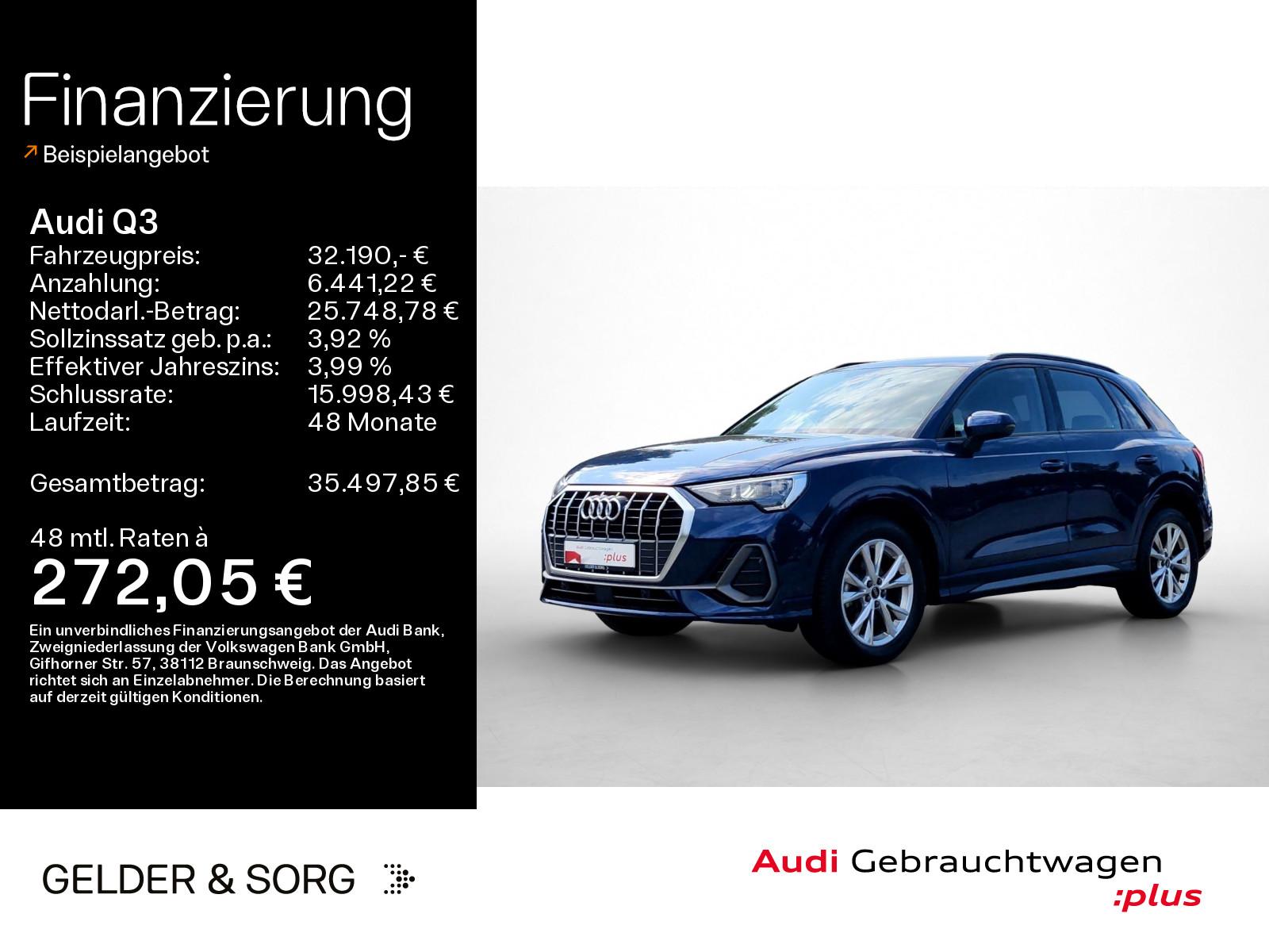 Audi Q3 35 TDI S line LED*RFK*ACC*Sound*Virtual